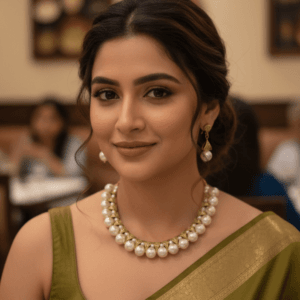 Handmade Pearl Necklace Set | Premium Handcrafted Jewellery for Women