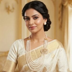 5 Layer Pearl Necklace