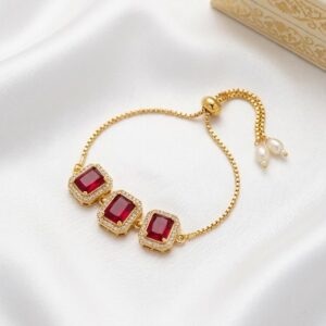 home 81 Handcrafted Kundan Bracelet
