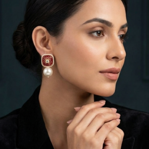 home 54 Traditional Meenakari Pearl Earrings